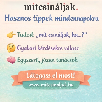 mitcsinaljak.hu reklám banner